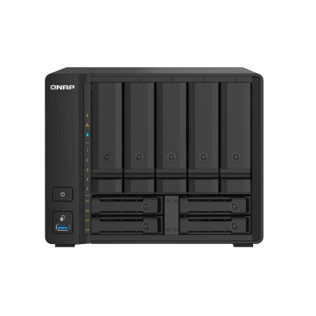 Desktop 9Bay NAS 4GB RAM 10Gbe Black