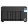 Desktop 8Bay NAS 4GB RAM 2x2.5Gbe Black