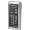 Radio Portátil Daewoo DW1129/ a Pilas/ Plata | APLIUM