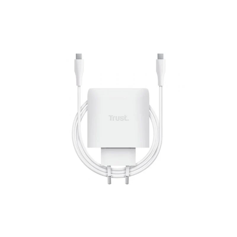 Cargador de Pared GaN Trust Maxo 65W/ 1xUSB Tipo-C/ Incluye | APLIUM