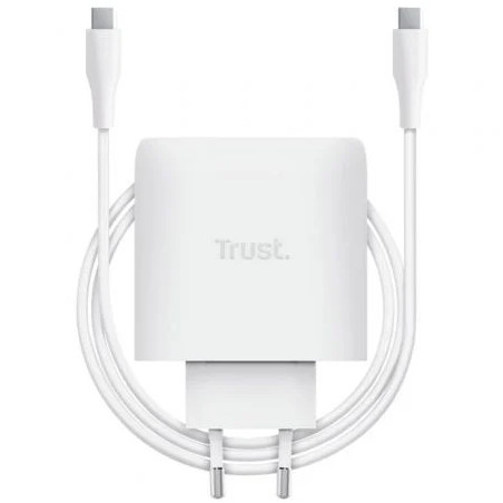 Cargador de Pared GaN Trust Maxo 65W/ 1xUSB Tipo-C/ Incluye | APLIUM