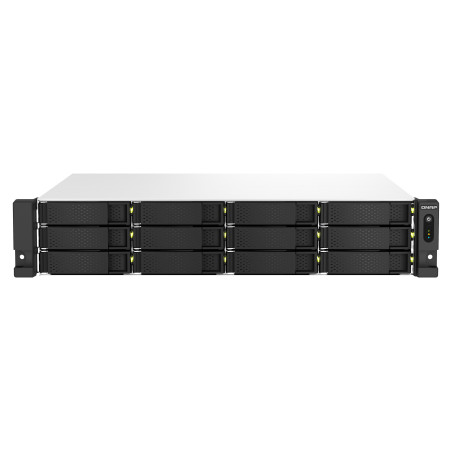 2U 12-Bay NAS CeleronN5095 8GB RAM 2.5Gb
