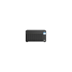 Desktop 8Bay NAS 4GB RAM 2x2.5Gbe Black