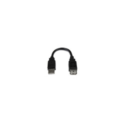 6in USB 2.0 Ext Adapter Cable A to A M/F