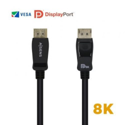 Cable DisplayPort 1.4 8K Aisens A149-0430/ DisplayPort Macho | APLIUM