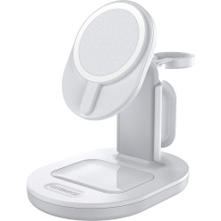 MultiDevice Wireless Charging Stand WHT