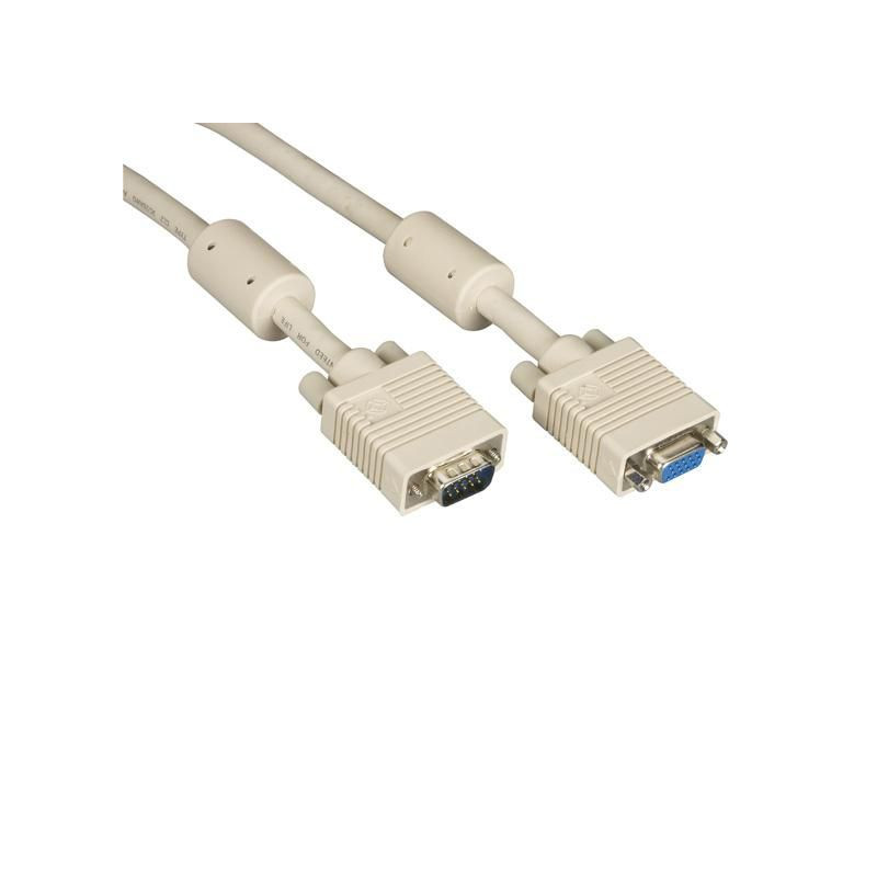 VGA VIDEO CABLE W/FERRITE