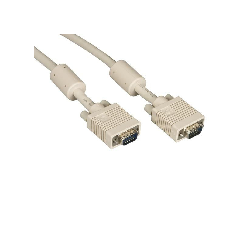 VGA VIDEO CABLE W/FERRITE