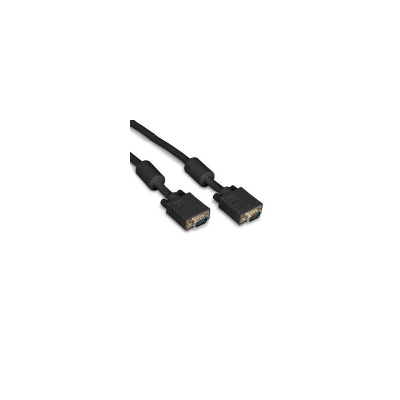 VGA VIDEO CABLE W/FERRITE