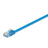 U/UTP CAT6 1M Blue Flat
