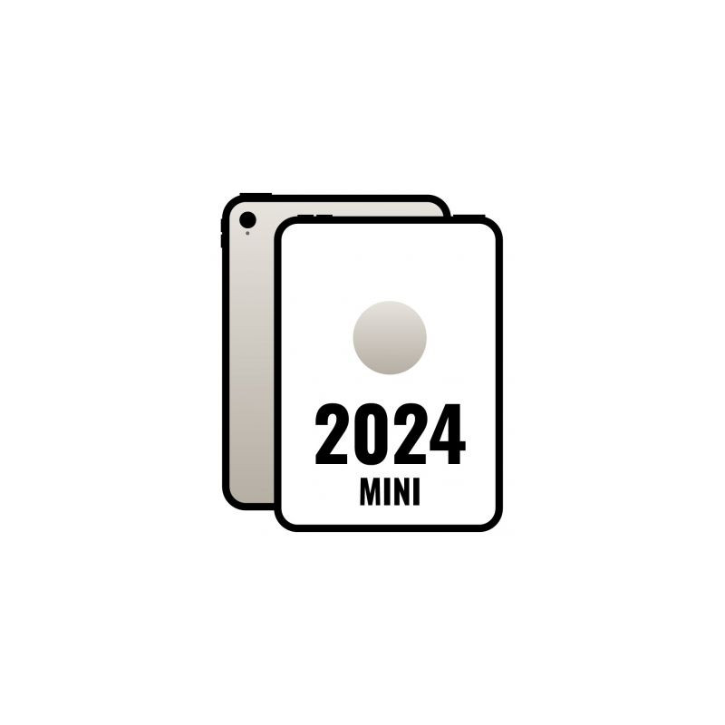 iPad Mini 8.3" 2024 7th WiFi/ A17 Pro/ 128GB/ Blanco Estrell | APLIUM