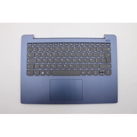 Upper case with keyboard for