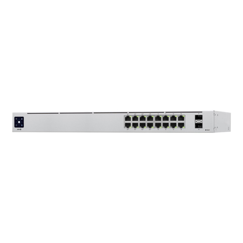 Switch Gestionable Ubiquiti USW-16-POE 16 Puertos/ RJ-45 Gig | APLIUM