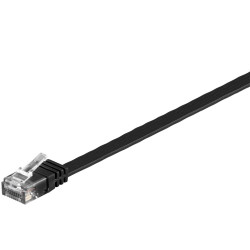 U/UTP CAT6 2M Black Flat