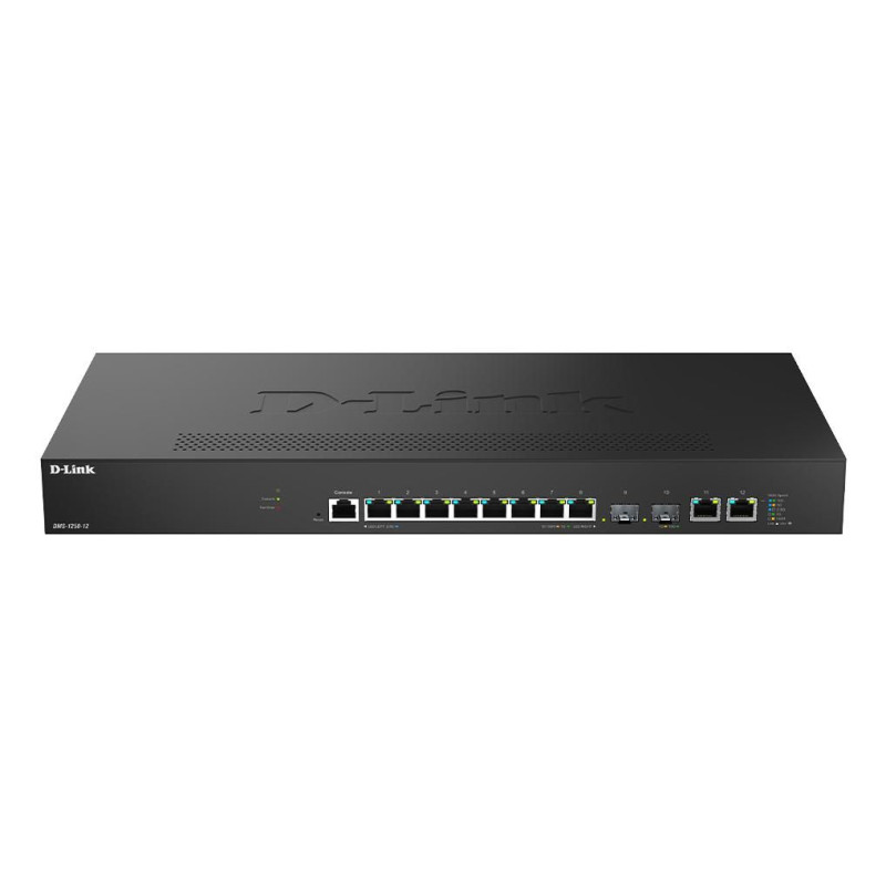 Switch D-Link DMS-1250-12/E 12 Puertos/ RJ-45 Gigabit 10/100/1000/ SFP