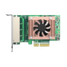 Quad port 2.5GbE 4-speed Network card