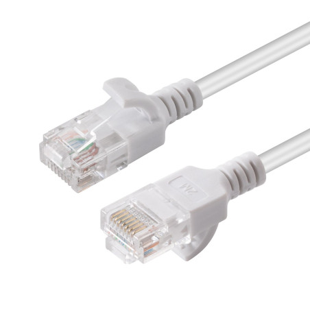 U/UTP CAT6 2M White Slim