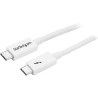 1m Thunderbolt 3 Cable 20Gbps - White
