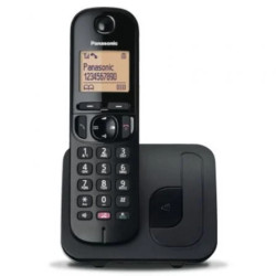 Teléfono Inalámbrico Panasonic KX-TGC250SPB/ Negro | APLIUM