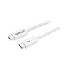1m Thunderbolt 3 Cable 20Gbps - White