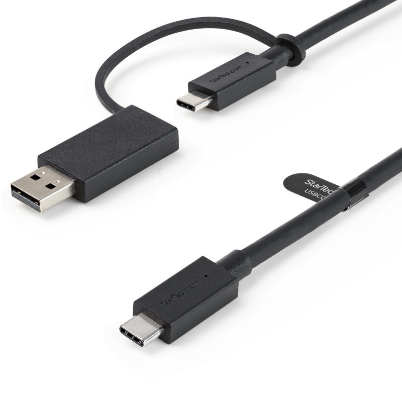 3ft Hybrid USB-C Cable w/USB-A Adapter