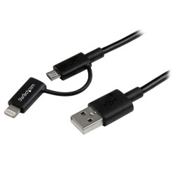 1m Ligthning or Micro USB to USB Cable