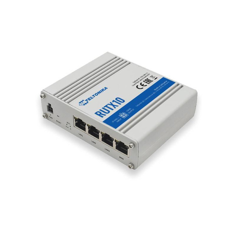 Teltonika RUTX10 router inalámbrico Gigabit Ethernet Doble b | APLIUM