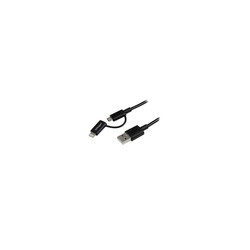 1m Ligthning or Micro USB to USB Cable