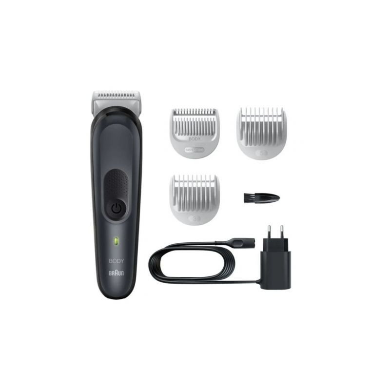 Cortapelos Braun BodyGroomer Series 3 BG3340/ con Batería/ 3 Accesorio