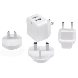 Dual Port USB Wall Charger 17W/3.4A