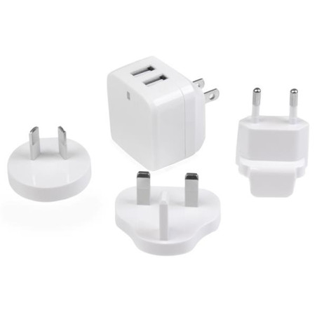 Dual Port USB Wall Charger 17W/3.4A