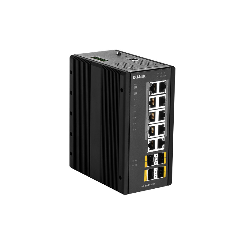 L2 Managed Switch 10xG 8 PoE 4xSFP