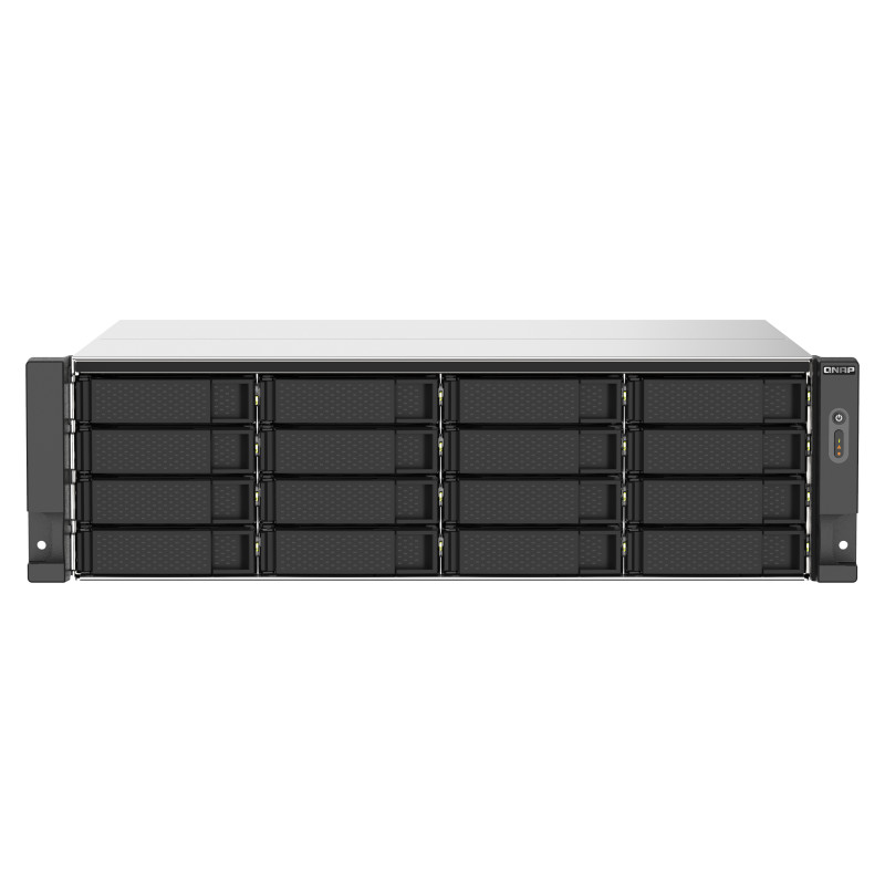 16-bay NAS RyzenV1500B 16GB RAM 2x2.5GbE