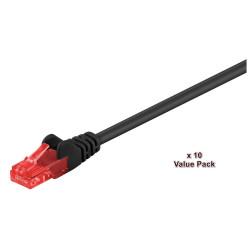 U/UTP CAT6 5M Black10 PACK