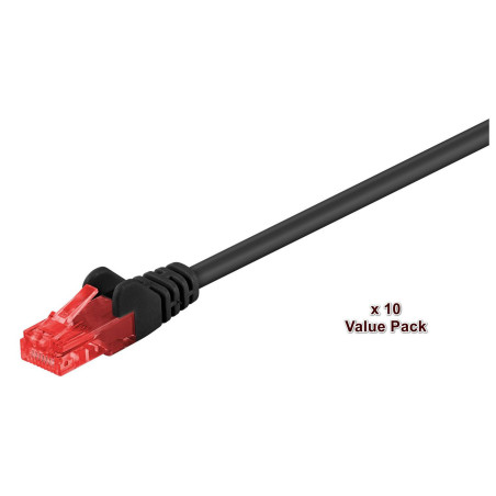 U/UTP CAT6 5M Black10 PACK