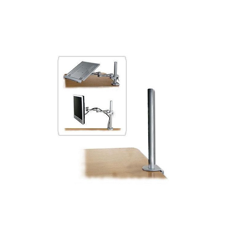 450Mm Pole With Desk Clamp