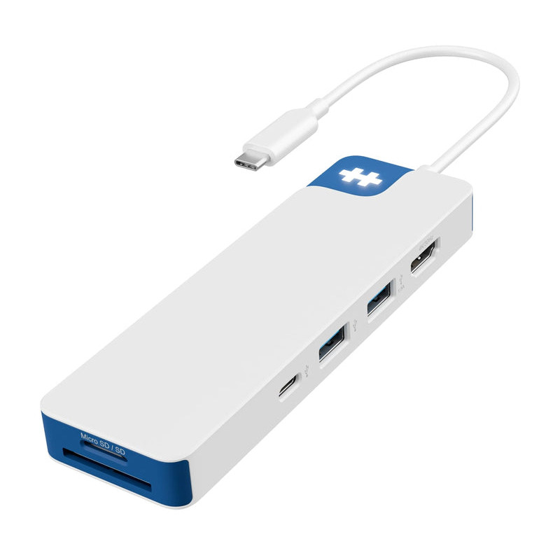 HyperDrive Flex 8 Port USB-C Hub Blue