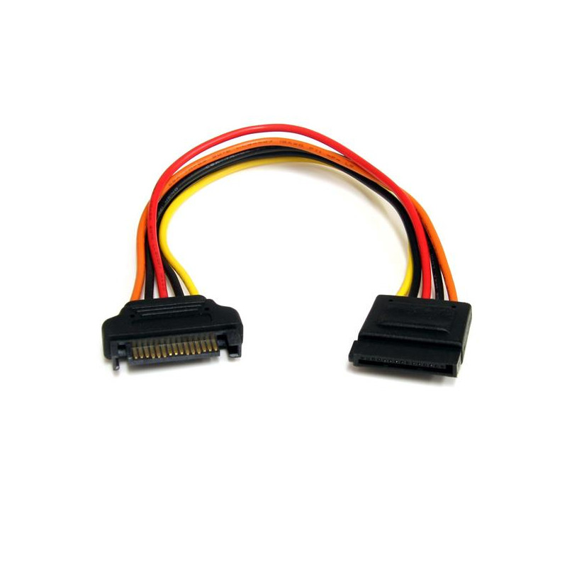 8in 15 pin SATA Power Ext Cable
