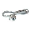 Power Cable White 6 M C14