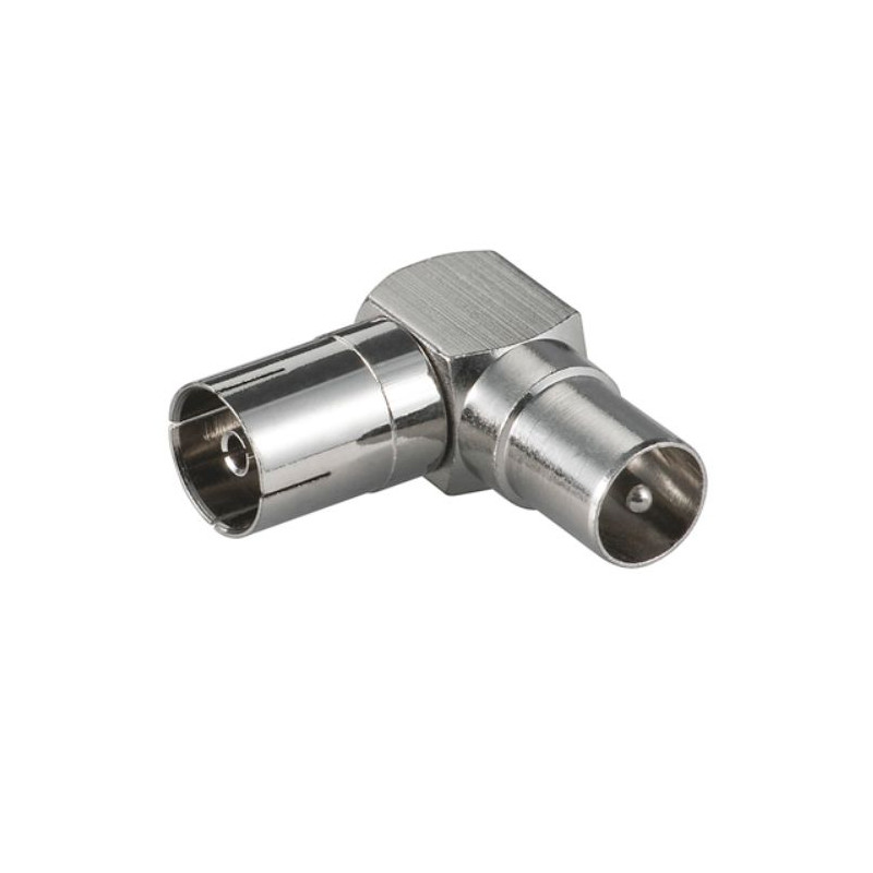 Coxial Angled Adapter F/M