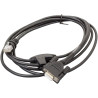 RS232 cable, straight, 1.8m