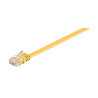 U/UTP CAT6 2M Yellow Flat
