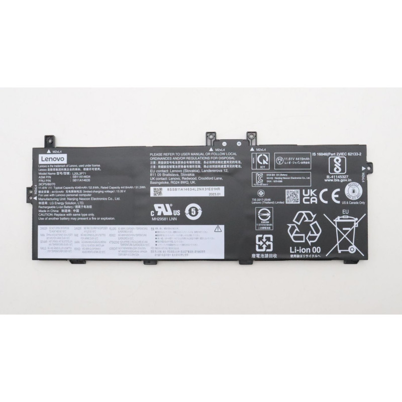 Internal Lithium-Ion battery