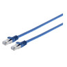 U/UTP CAT6A 2M Blue Flat