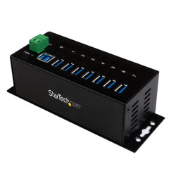 7 Port Industrial USB 3.0 Hub - Metal