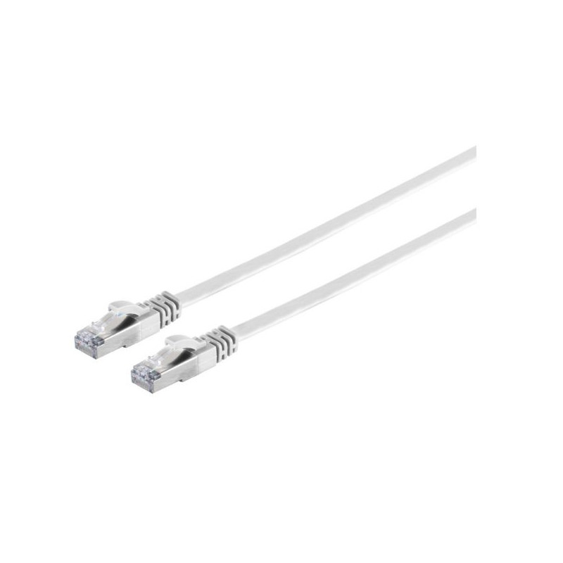 U/FTP CAT6A 5M White Flat | APLIUM