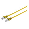 U/UTP CAT6A 7M Yellow Flat