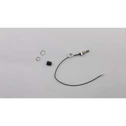 Bendable SMA cable with gap