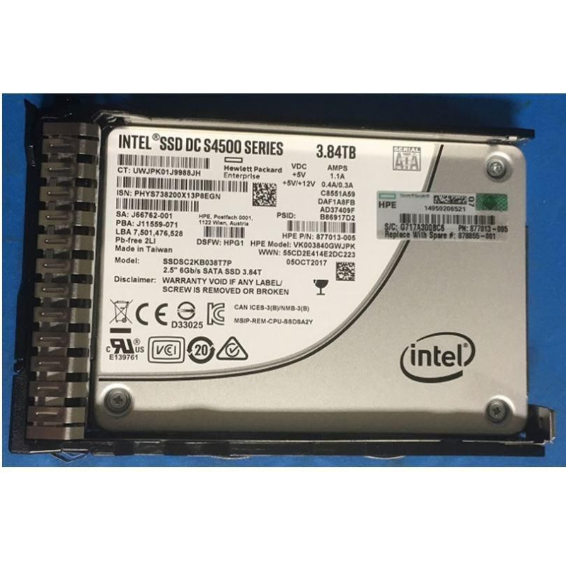 SSD 3.84TB 6G SFF SATA RI SC