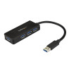 StarTech.com 4 Port USB 3.0 Hub with Cha